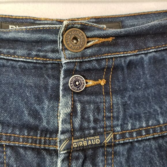 Marithe Francois Girbaud Jeans mens 38x28 brand x wide-leg baggy blue pants Y2K - Picture 5 of 15